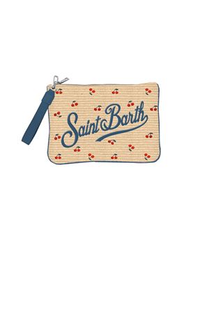 Borsa Parisienne di paglia beige SAINT BARTH KIDS | PAR002102802L